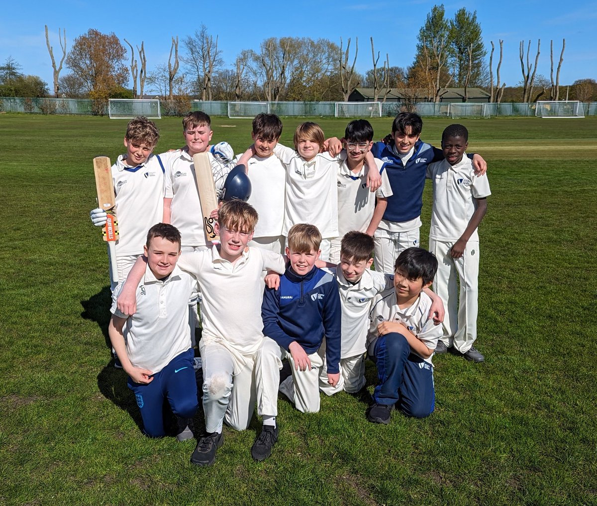 Well done to the Y7 A team who started the term off with an excellent team performance last week. A number of magic moments including a 50 run partnership between Henry B & Monty M and a quick fire 24 from Charlie W 🏏