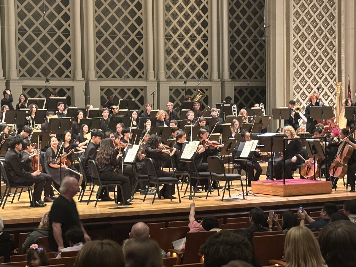 Congratulations Sarah on a great concert with the CSYO!