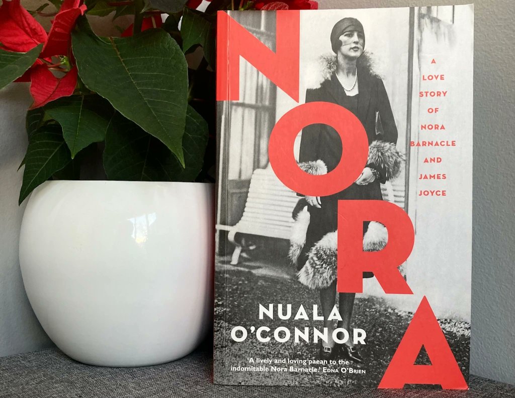 Day 28 of #readirishwomenchallenge24 A book with a person from real life: Nora by @NualaNiC. Nuala O’Connor’s bold reimagining of the life of James Joyce’s wife, muse, and the model for Molly Bloom in Ulysses.