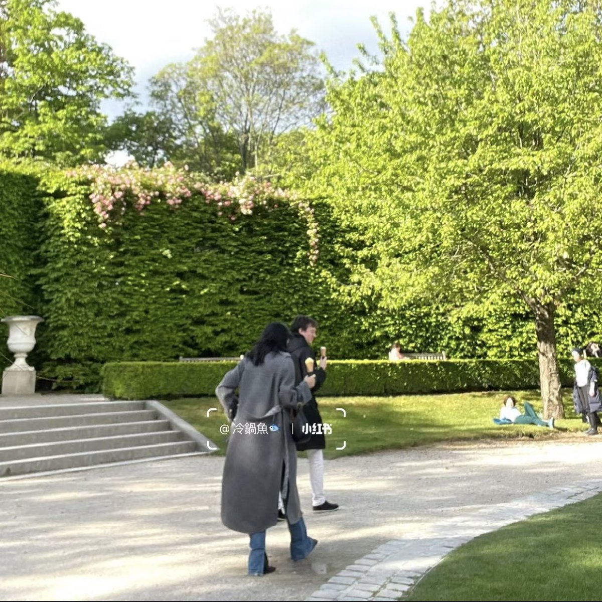 lisa and frederic at musée rodin 🤍