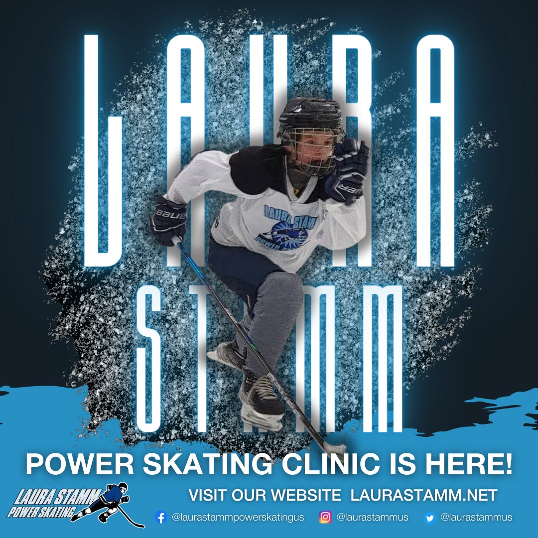 Get ready to hit the ice like never before! @LauraStammUS clinics are gliding into a rink near you! These clinics have helped thousands of skaters gain speed, agility, and confidence on the ice. Click here to register for the upcoming clinic and learn from the best!