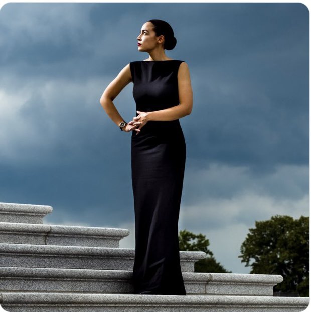 Lara Trump could take a lesson or two on elegance and class from AOC. And, it has nothing to do with how much plastic is in your body.