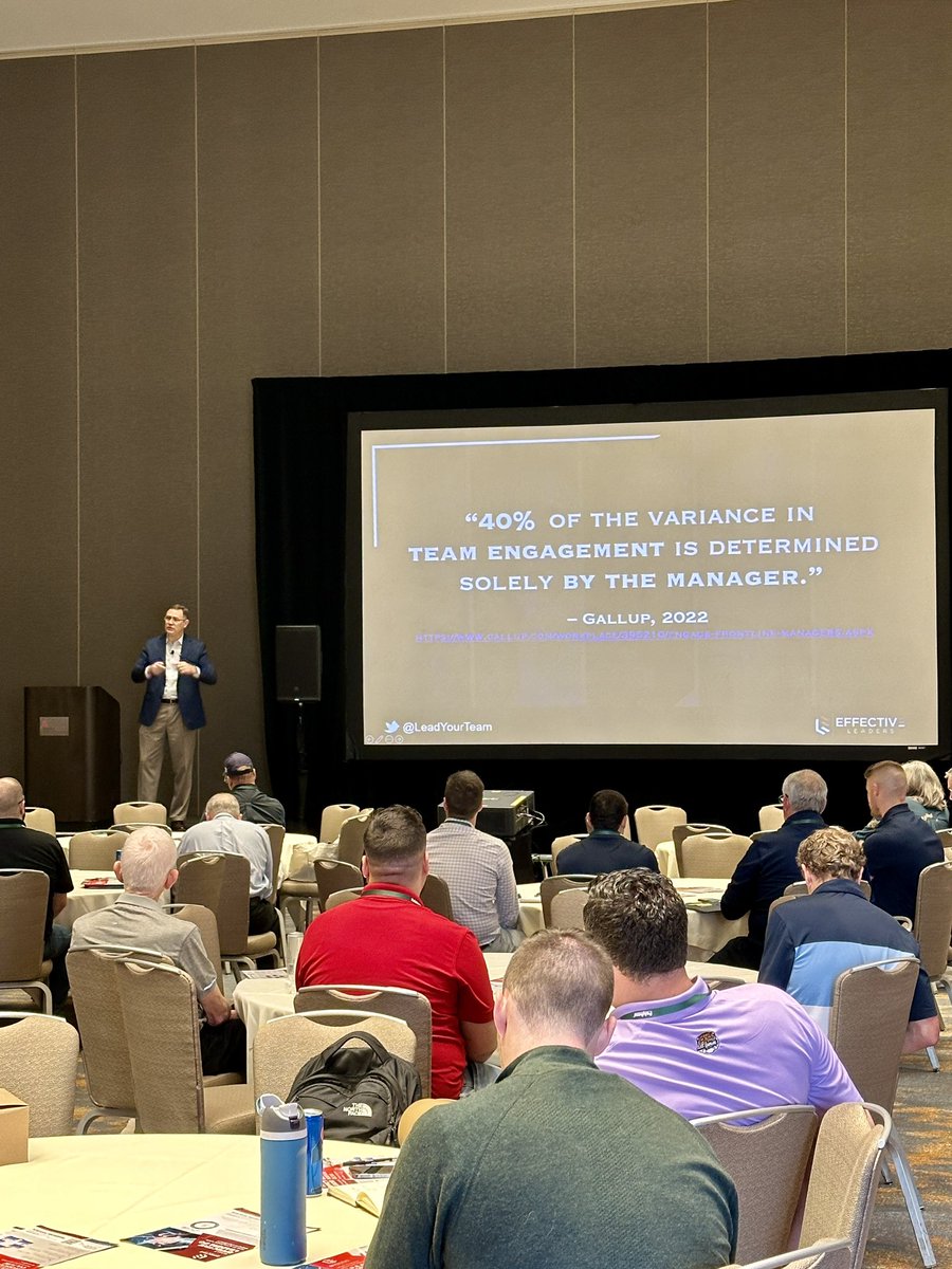 NAHADHose's tweet image. Don’t leave the Meeting &amp;amp; Convention as the same leader you arrived as! We are live at our first afternoon workshop sponsored by @SunSourceHyd with Author, @leadyourteam to hear how we can approve our leadership skills and employee satisfaction.

#NAHAD2024 #HoseSolutions #Hoses