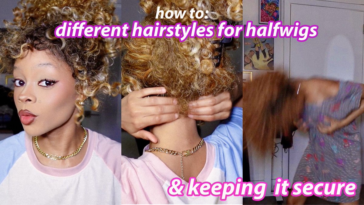 new videooooo 🩷🩷 how to style halfwigs and keep them from flying up in the wind! | challan youtu.be/uuzXSzkXApA?si… via @YouTube