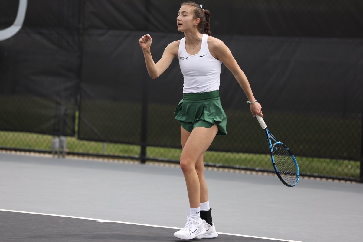CSU_WTennis's tweet photo. Doubles Point 🔀 Vikings!
1️⃣ Vicario/Heren, 6-4
2️⃣ Franz/Vevere, 5-6 unf.
3️⃣ Frogner/Konstantinova, 6-4
#AllUs | #GoVikes https://t.co/2WvGM4jpCr