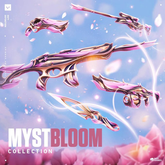 🌸 VALORANT MYSTBLOOM BUNDLE GIVEAWAY 🌸

  to enter:
💫like + retweet
💫follow @symrifle & @Guiiimond 
✨tag 2 friends

Winner announced on May 5th! 
#VALORANT
