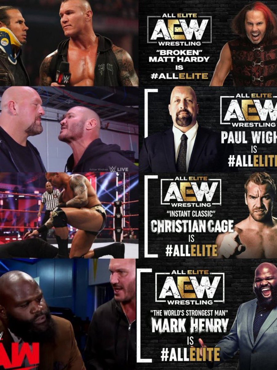 Remember when Randy Orton sent everybody to AEW 😭💀