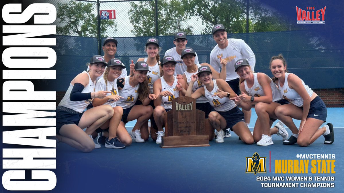 👑CROWN THEM 👑

@RacersWTennis claims the 2024 MVC Women's Tennis Tournament Championship over the Redbirds 4-1, for an undefeated MVC Season‼️

#MVCTennis | #TheValleyRunsDeep