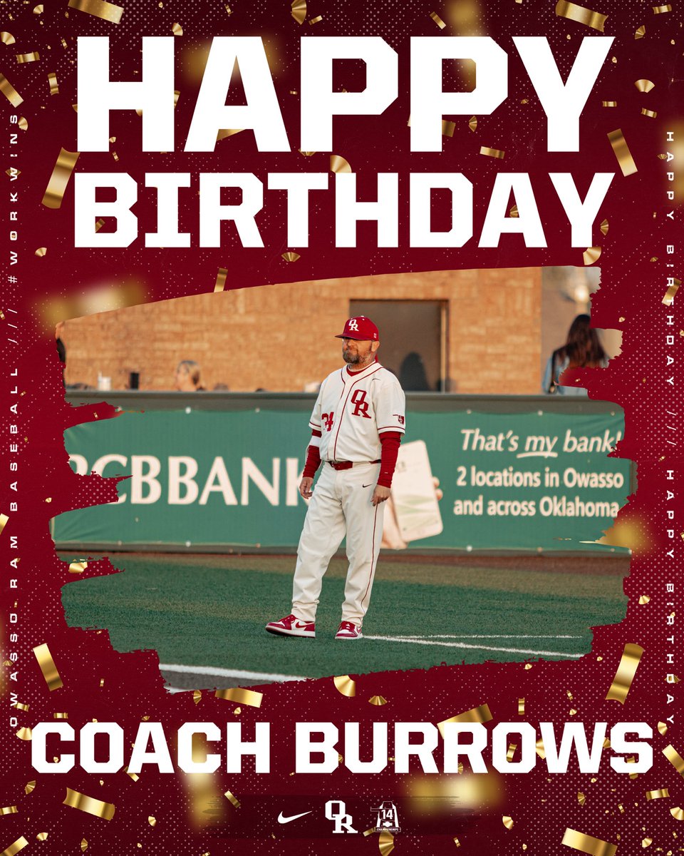 𝐇𝐚𝐩𝐩𝐲 𝐁𝐢𝐫𝐭𝐡𝐝𝐚𝐲 Coach Burrows! #17 #Earning𝟏𝟓 #WorkWins #𝐓𝐫𝐚𝐝𝐢𝐭𝐢𝐨𝐧of𝐂𝐡𝐚𝐦𝐩𝐢𝐨𝐧𝐬