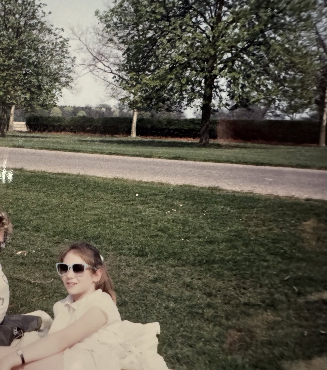 Photo albums at the parents. Aged 12 I was just too cool for school hanging out at The Long Walk, Windsor. 🕶️😆