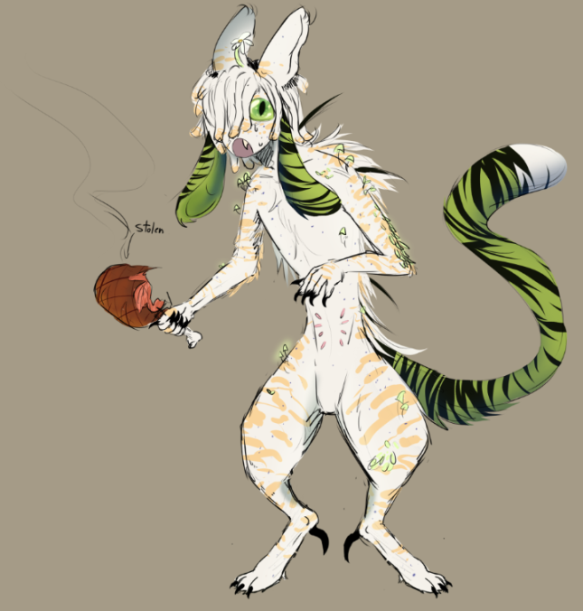 kobling0007's tweet photo. This art is super old actually, from nov/3/23, and I don't really use the character or think about him much, but it's still here and still cool lol

Sapient scavenger species from my main world building project Excersic Magidon
#arttwt #artist #art #artmoots #artmoot #oc #ocart https://t.co/7A8xY05hP8