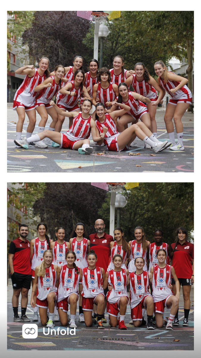 Por primera vez en la historia hemos conseguido en la misma temporada en las categorías cadete y junior ser CAMPEONAS DE EUSKADI y gracias a eso, el billete al Campeonato de España!!👏🏻 Felicidades a los equipos junior #FSGroupeAraba y cadete #OpticaTroconizAraba