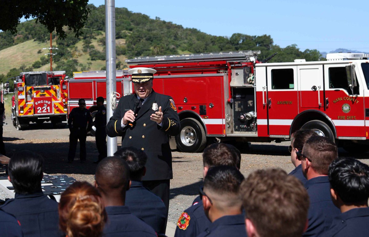 We saw 18 firefighters graduate from our 2024 Volunteer Recruit Academy on Sunday - 14 for the Napa County Fire Department and four for the South Lake County Fire Protection District. We congratulate you on your graduation & are proud to have you helping protect our communities.