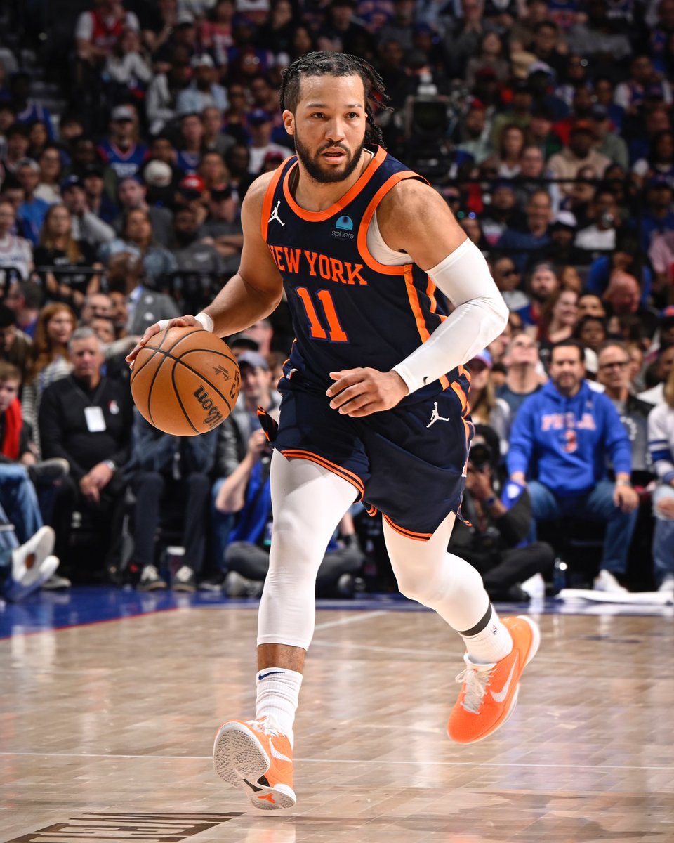 Jalen Brunson just broke the Knicks playoff scoring record 🔥 47 PTS | 18/34 FG | 10 AST