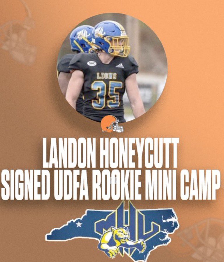 MHU Football (@marshill_fb) on Twitter photo Captain America (<a href="/LandonH_44/">Landon Honeycutt</a>) is heading to Cleveland for Rookie Mini Camp! We couldn’t be more excited and proud for our number 35! #RollHill Captain America (<a href="/LandonH_44/">Landon Honeycutt</a>) is heading to Cleveland for Rookie Mini Camp! We couldn’t be more excited and proud for our number 35! #RollHill
