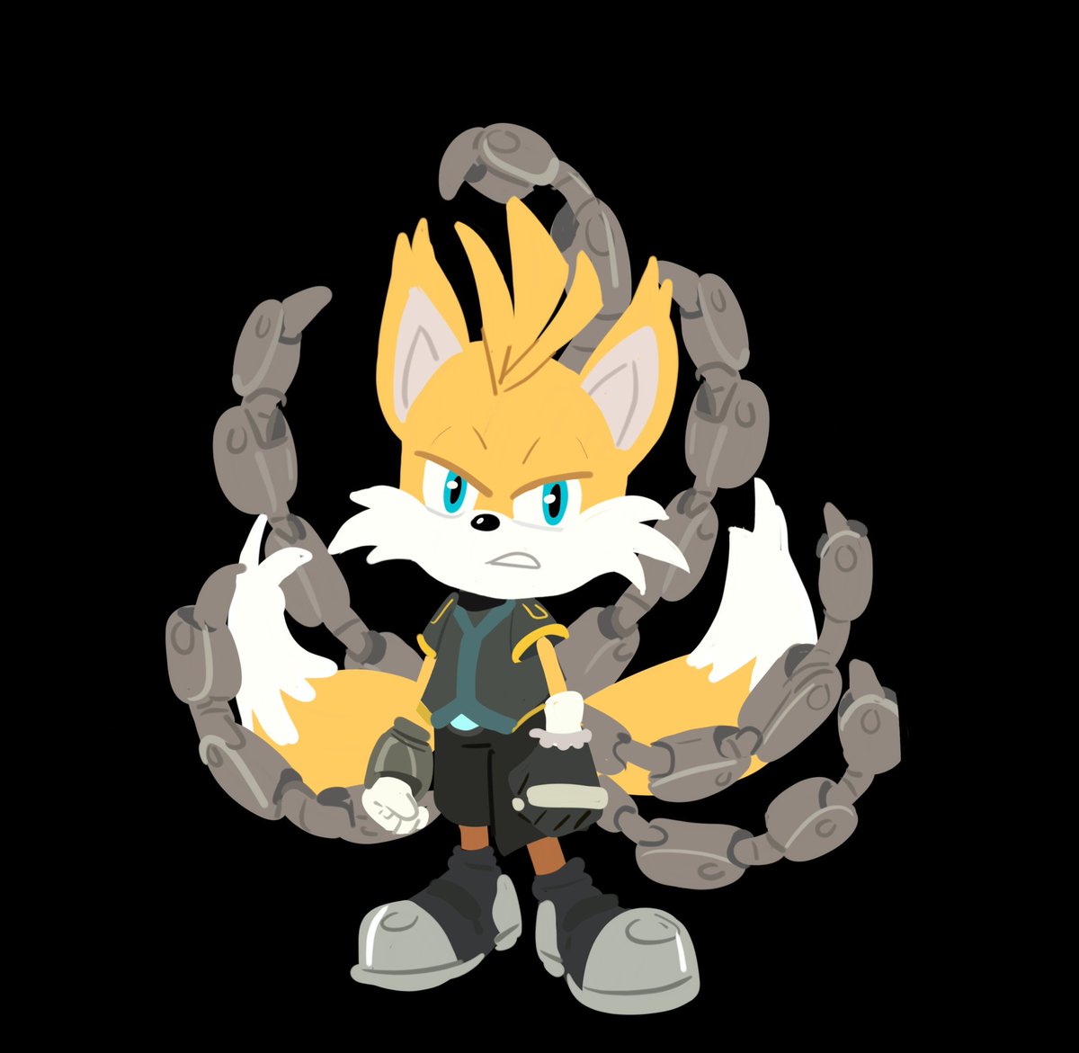 Day 119: Nines from Sonic Prime

I love this version of Tails so much, but I never want to draw him again in my entire life.

#Tails #Nines #SonicTheHedeghog #SonicPrime