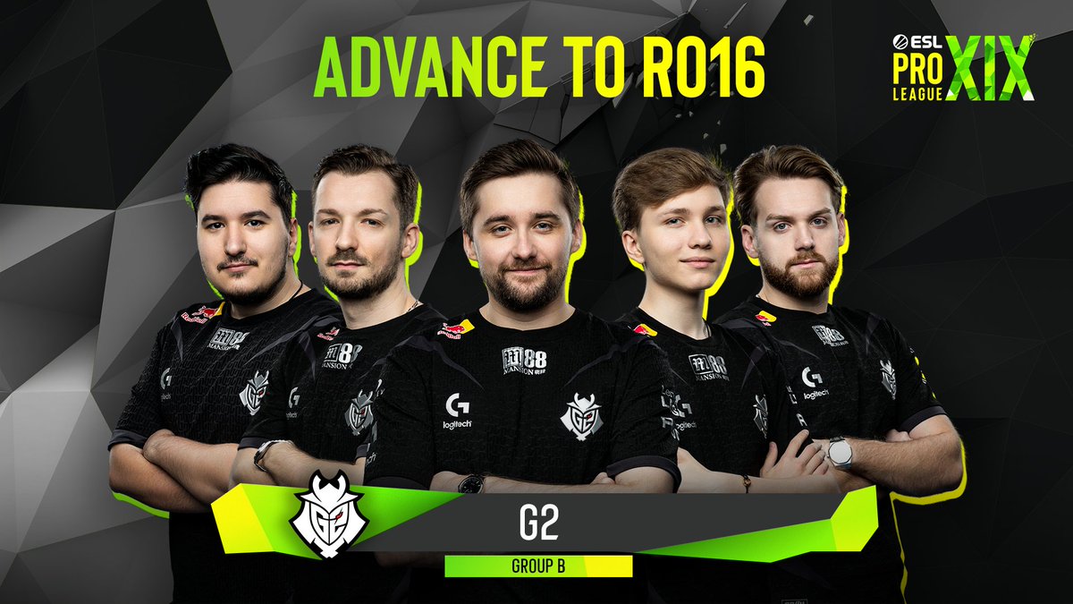 The FINAL team from Group B to advance to the #ESLProLeague Season 19 Playoffs! 🙌 Congratulations @G2CSGO 🥳🥳
