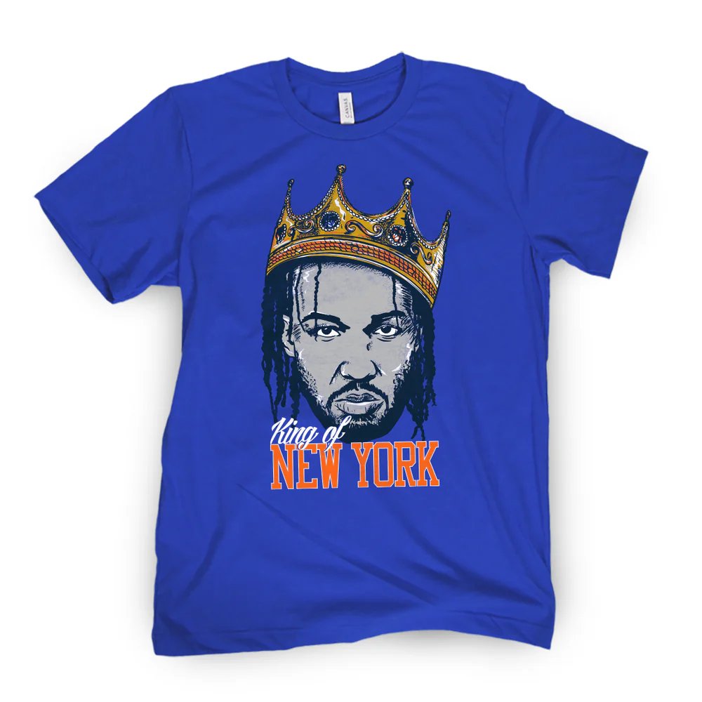 New franchise playoff scoring record for the King of New York (and to be honest the King of Philly Hoops) store.barstoolsports.com/products/jb-ny…