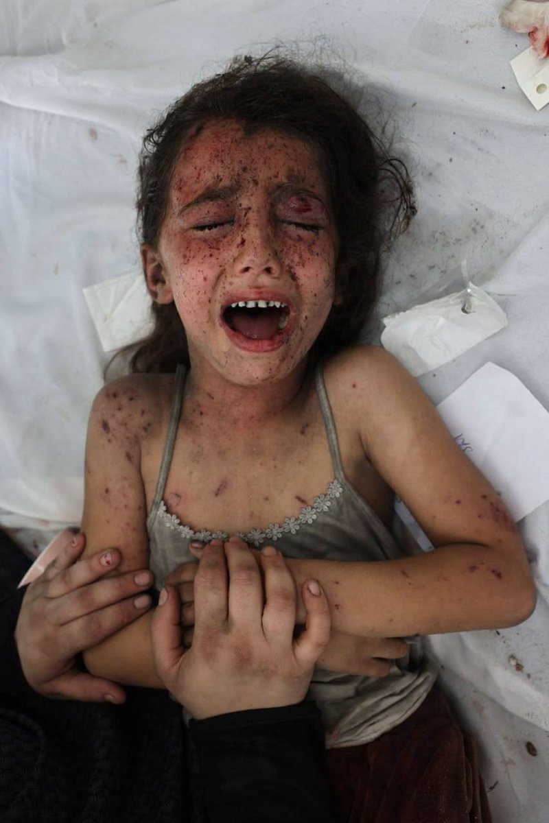 ارهاب إسرائيل بحق أطفال غزة .