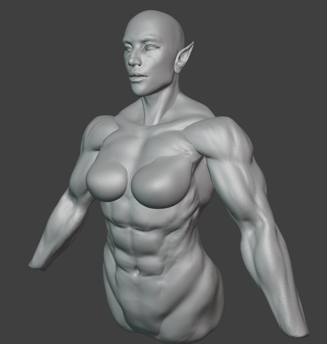 bit of anatomy sculpting