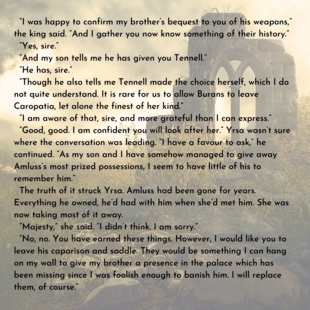 Day 18 of a snippet a day from the Tales of a Melder series leading up to the release of book 3 - Yrsa and the Dragherd’s Eye - on May 10th.
 
#fantasy #fantasybook #fantasybooks #fantasyseries #fantasybookseries #bookstagram #booksnippets #snippet #snippets #newbook #newbooks