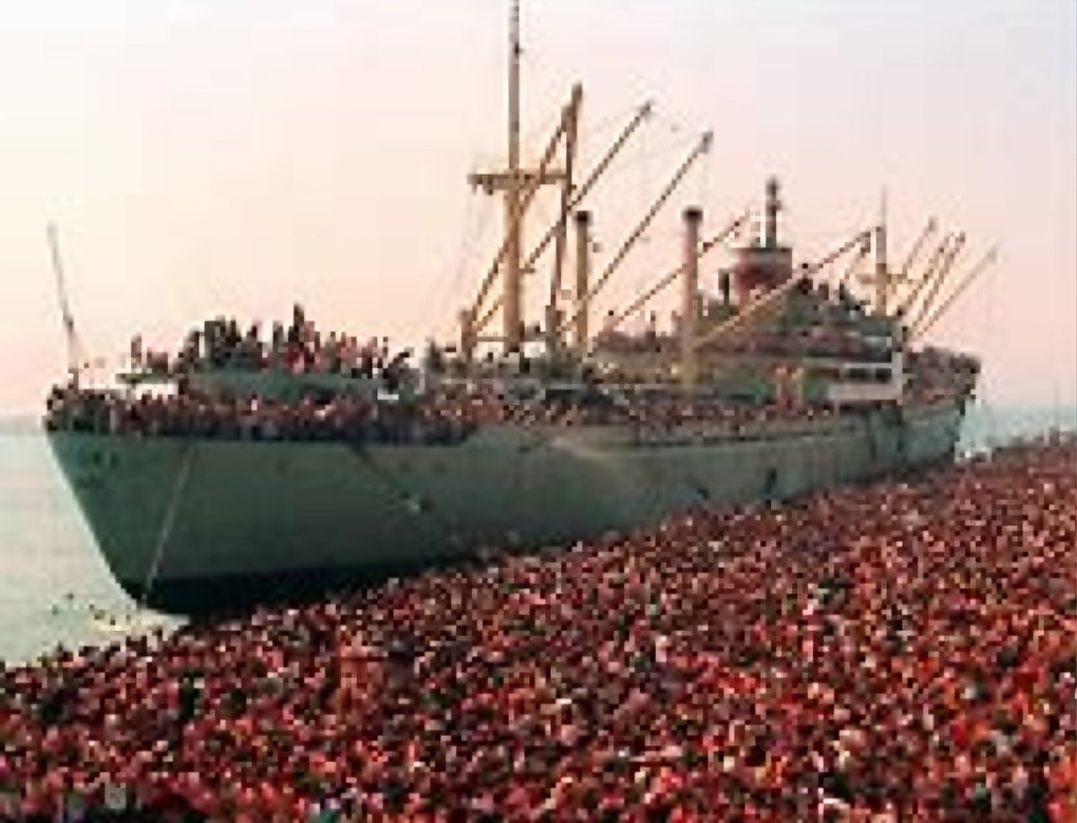 Maandag komt er weer een schip uit Afrika met asielzoekers.  Vraag aan Frans Timmermans-> Kom je de chirurgen, architekten en econometristen zelf even ophalen?
#geertwilders #Franstimmermans #pvda #groen #GroenLinks #gaza #palestina