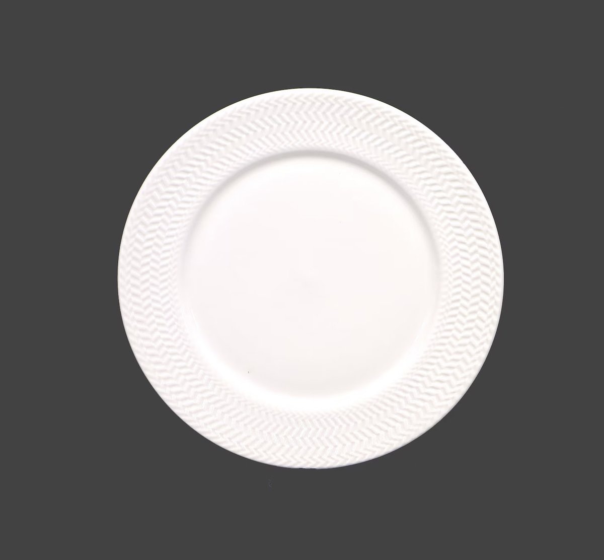 Stokes Wicker White Chef's favorite all-white dinner plate embossed wicker rim. etsy.me/3Qi03qL via @Etsy #BuyfromGroovy #antiqueshop #tabledecor #tableware #dinnerware #allwhitedishes #Chefsfavorite #Stokes #StokesWickerWhite #WickerWhite #EtsySellers