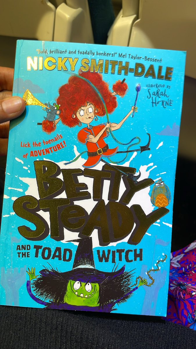 And then there is Betty Steady by @nickydale . A riotous, hilarious lower MG fantasy with effortless humour woven into a story about how you don’t always have to face trouble alone. Fantastic characters, and a story I was sad to see end.