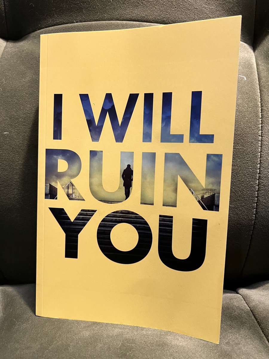 Just sped through I Will Ruin You, the new one by the always-brilliant @linwood_barclay. Fast-paced, unpredictable and darkly funny, it’s another perfect everyman thriller. Out in July.