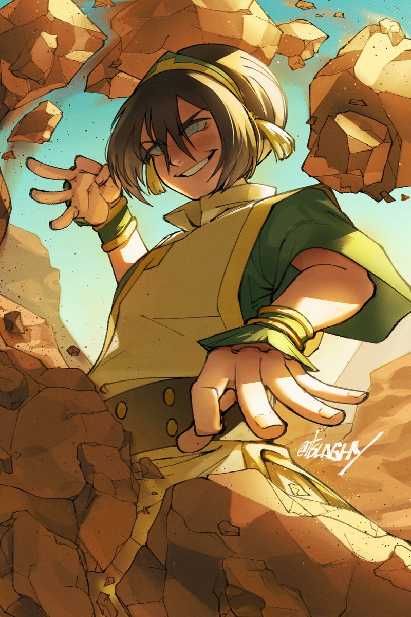 Toph🪨☀️

#commissionsopen #avatarfanart #fanart