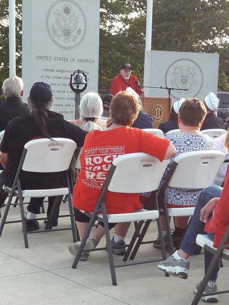 Veteran & Author, John Podlaski, speaking at a veteran's event about the #Vietnamwar and his personal experiences. You can learn more about this war and its warriors by visiting his website: http:/cherrieswriter.com /Visitors are not disappointed - there's something for everyone.