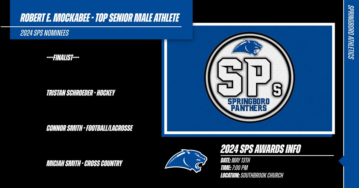 2024 SPs Awards
- May 13th
- 7:00 PM
- Southbrook Church