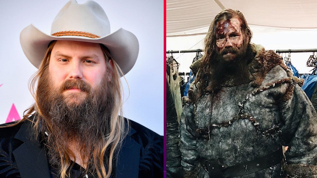 Five years ago, Chris Stapleton made a cameo appearance as a warrior in the final season of HBO’s 'Game Of Thrones.' #MusicIsLife