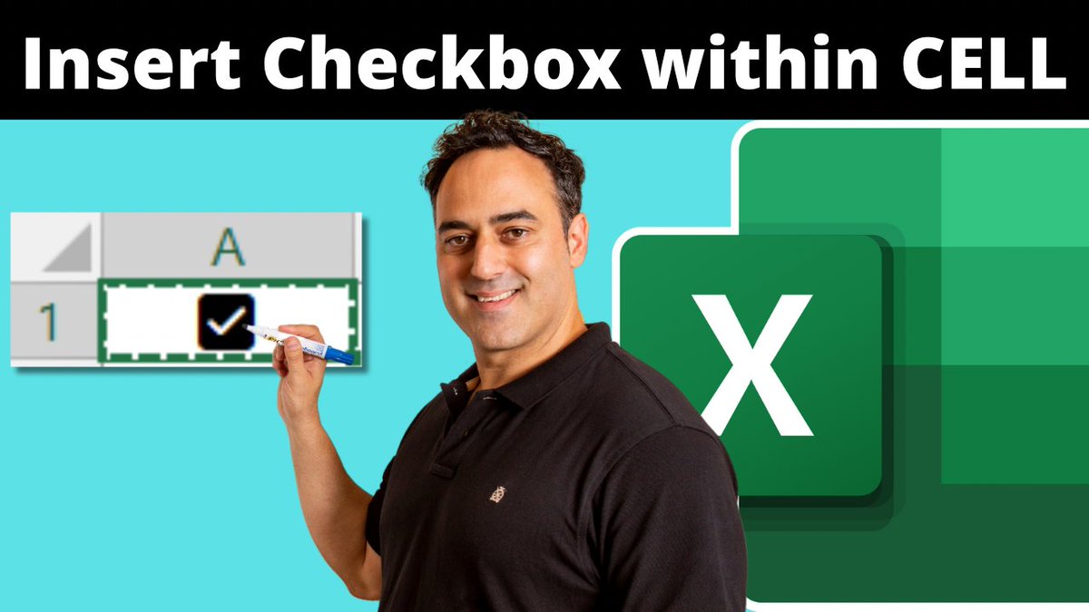 Microsoft Excel 365 Guide: Insert Checkbox within Cell Easily Read our Free Step-By-Step Blog tutorial which has a downloadable practice workbook and video. Click the link below 👇👇👇 myexcelonline.com/blog/insert-ch…