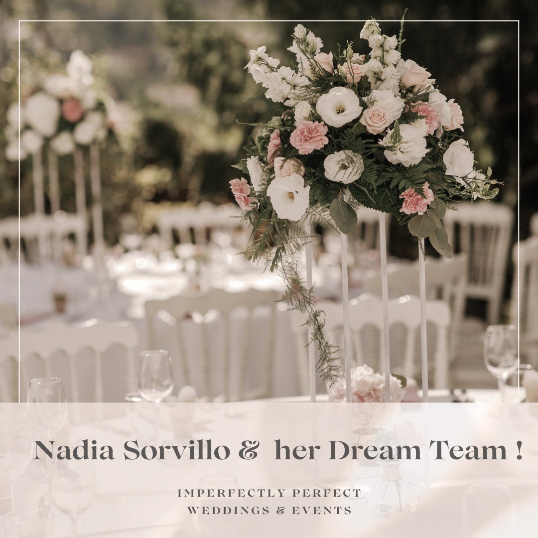 At Imperfectly Perfect Weddings & Events, we're all about making your special day truly unique and unforgettable. We pour our hearts into every detail to create a one-of-a-kind experience just for you. Let's make magic happen! #Weddings, #IPWE, #Planning, #TheDreamTeam