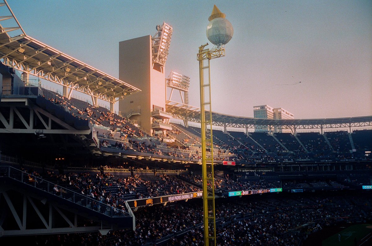Friar_Nate_'s tweet image. Here is some of my photography I’ve captured at one of my favorite places in the world, Petco Park! Shot on 35mm film with a Nikonos iv-a (Photographed in 2021 but just getting around to sharing them now)