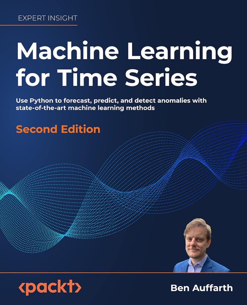 #MachineLearning for #TimeSeries with #Python — Forecast, Predict, Detect anomalies with state-of-the-art #ML methods: amzn.to/3xf5ZdI by @benji1a
——
#BigData #DataScience #AI #Forecasting #PredictiveAnaytics #AnomalyDetection #IoT #IIoT #EdgeAI #EdgeComputing #Industry40