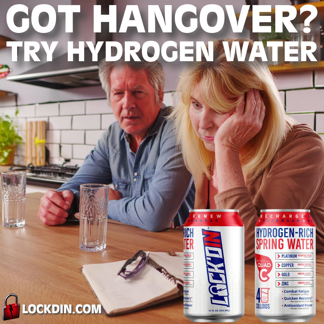 Yes indeed! It has come to the rescue a few times over the years! @LiveLockdIn @LockdInNews lockdin.com and Amazon. Drinking #hydrogen water can reduce ##hangovers Drinking hydrogen water has been found to potentially alleviate hangover symptoms and reduce their…