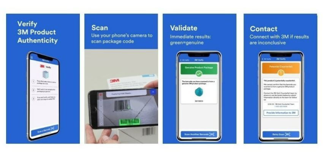 VaibhavHande20's tweet photo. 3M understands the importance of keeping workers safe and protected, and we recognize the value of being certain that PPE is genuine. That's why we've established the new 3M™ Verify app to help companies ensure their PPE is authentic. #3Mer https://t.co/QQ8rMUBAhu https://t.co/TwDqQqbdpY