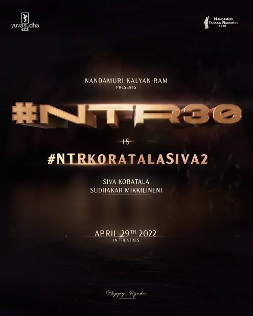 2 Years for #NTR30 Aka #Devara @DevaraMovie