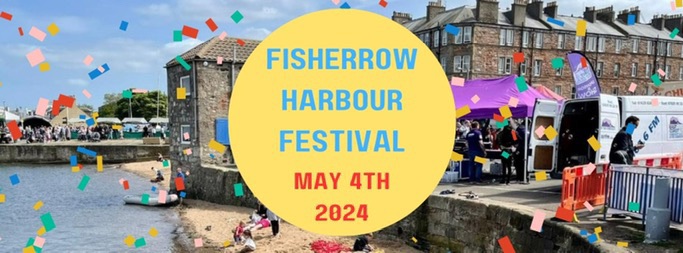 📢It's nearly time for the Fisherrow Harbour Festival! Sat 4 May 11am-3pm. Music, food, market, local community orgs, magic, dancing, emergency vehicles AND MORE!!! Come along (on foot, bike or public transport please!) & join in the fun! #LothianLoop #MayThe4thBeWithYou