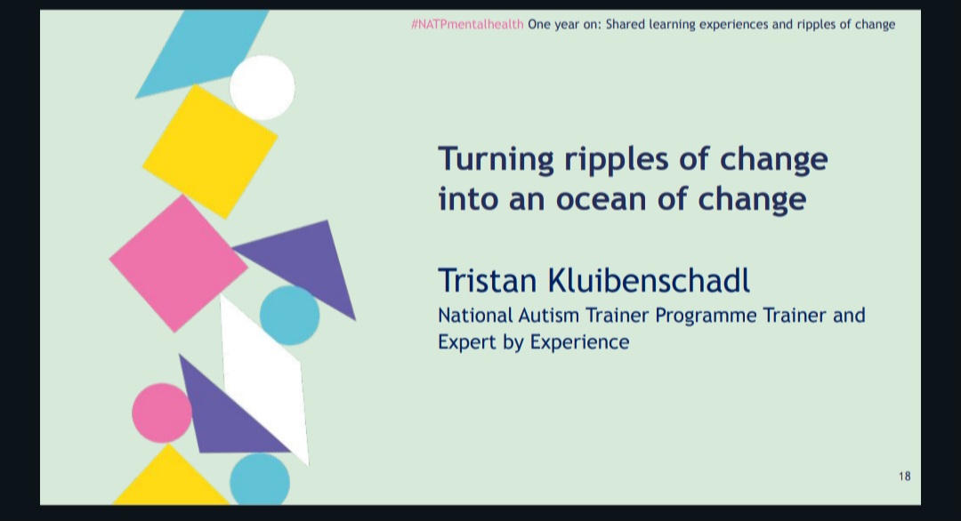 Join us on 30 April 2024 for our National Autism Trainer Programme Conference #NATPmentalhealth