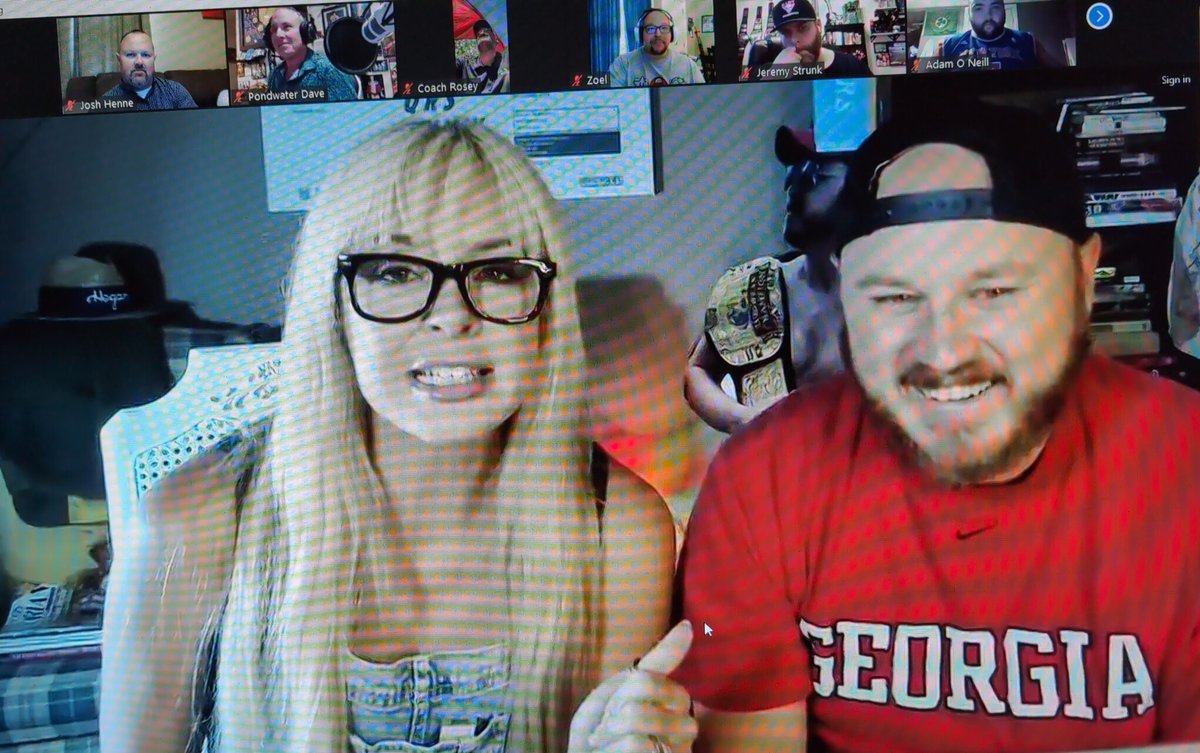 We are LIVE with @RebelTanea and @CoreyRForrester together for #RebelsHappyHour on @adfreeshows. This is awesome! #TopGuy