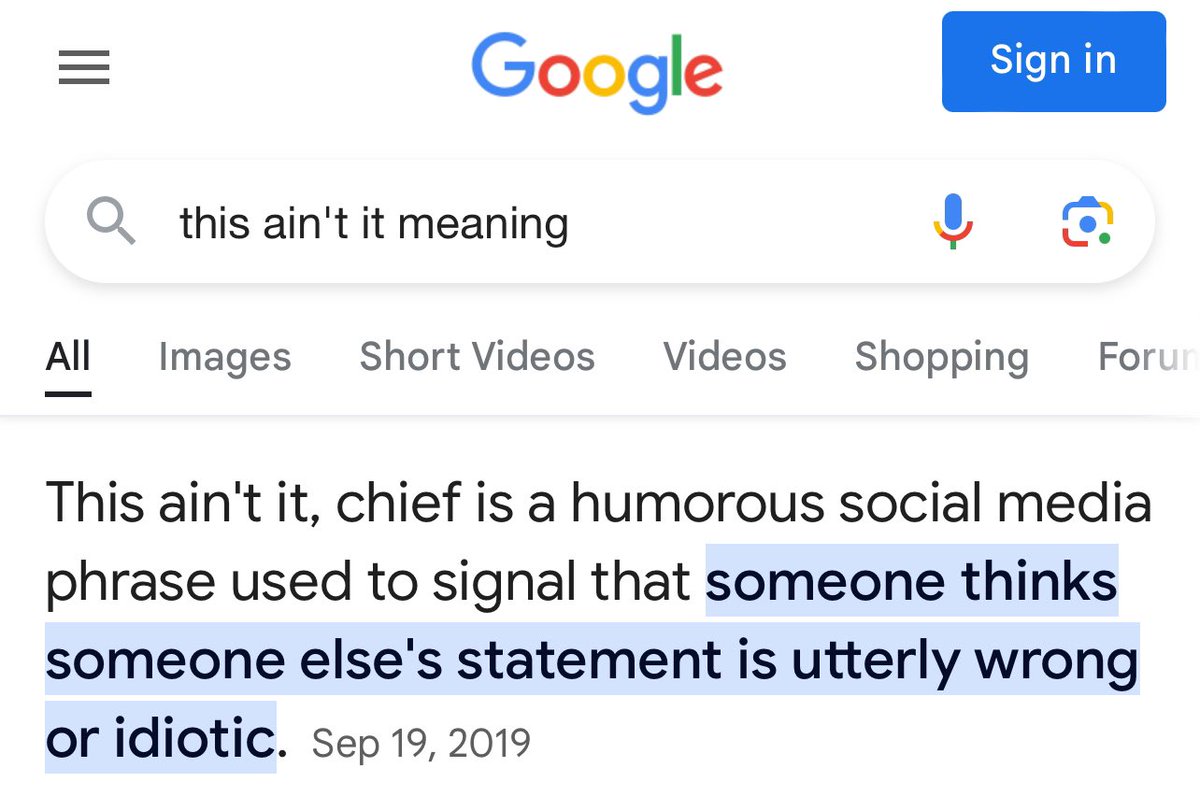 I cringe every time a Black American turn of phrase is implied as originating from “social media.” I can’t explain it but it feels like erasure, minimization, and gaslighting of our cultural experiences all in one fell swoop.
