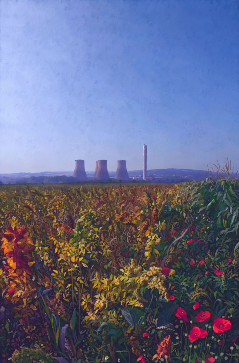 Edge of a Cornfield Digital painting