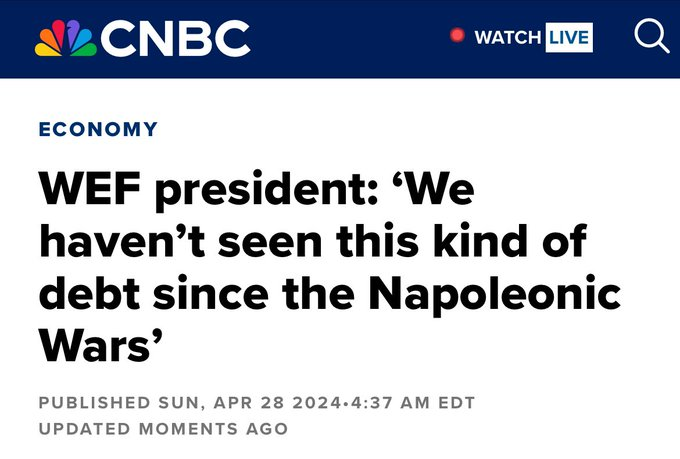 It's simple: let the poor starve and go into recession, then buy up their assets for pennies on the dollar. Rinse and repeat.

🚨🚨🚨