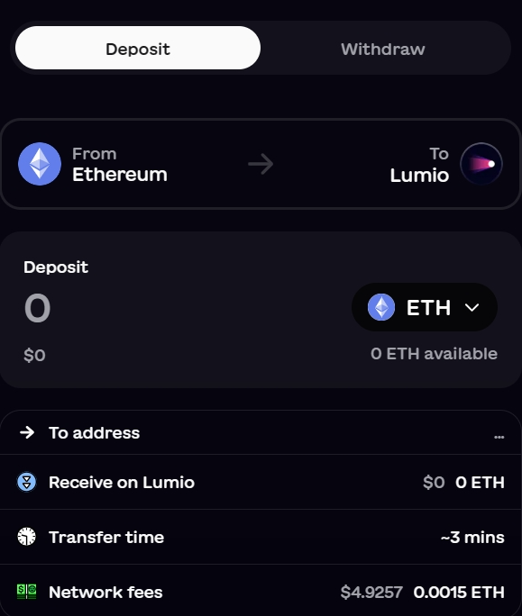 ⇨ Another niche interaction: superbridge.lumio.io

Lumio is a Layer 2 developed by the same team as Pontem that was recently launched. They're developing a modular AltVM framework, allowing the deployment of several VMs.

Seems like a great contender for the future L3s.