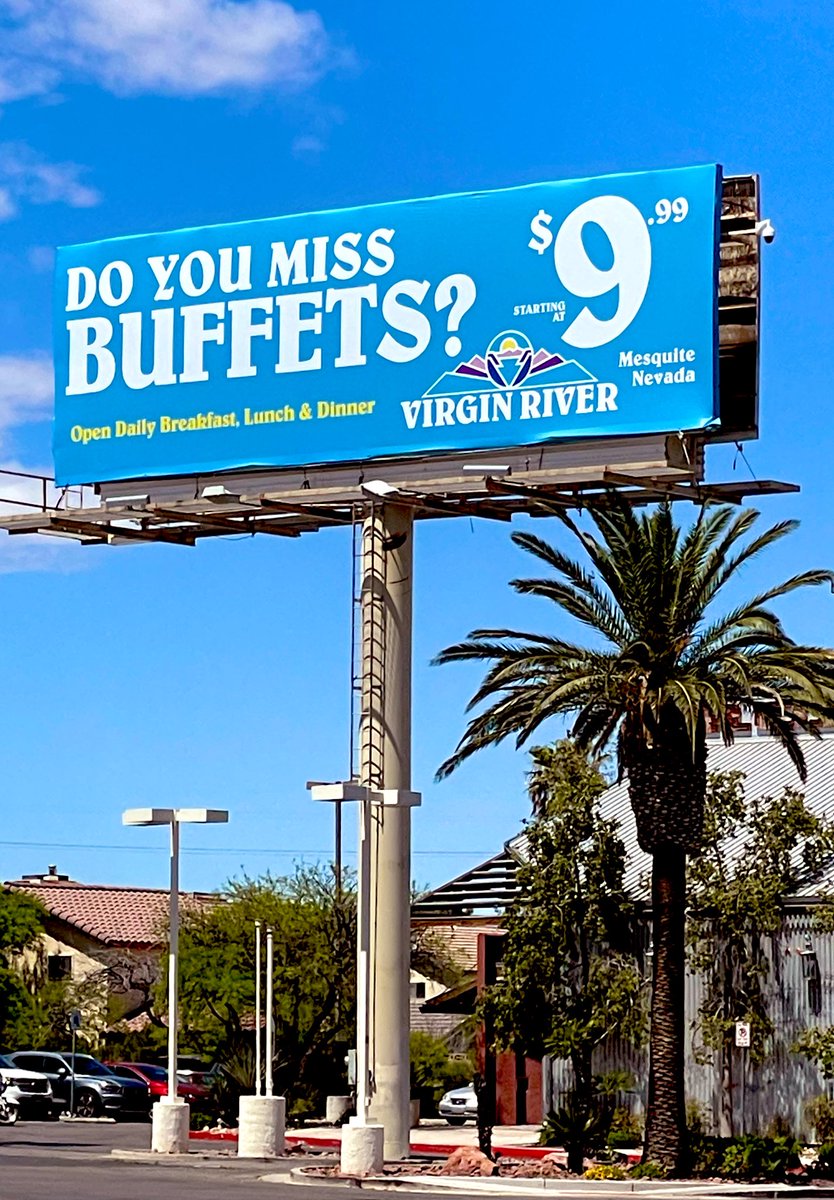 eatinglasvegas's tweet image. Absolutely…in the same way I miss grey beef, steam table broccoli 🥦, and government cheese🧀 .
#LasVegas #buffets