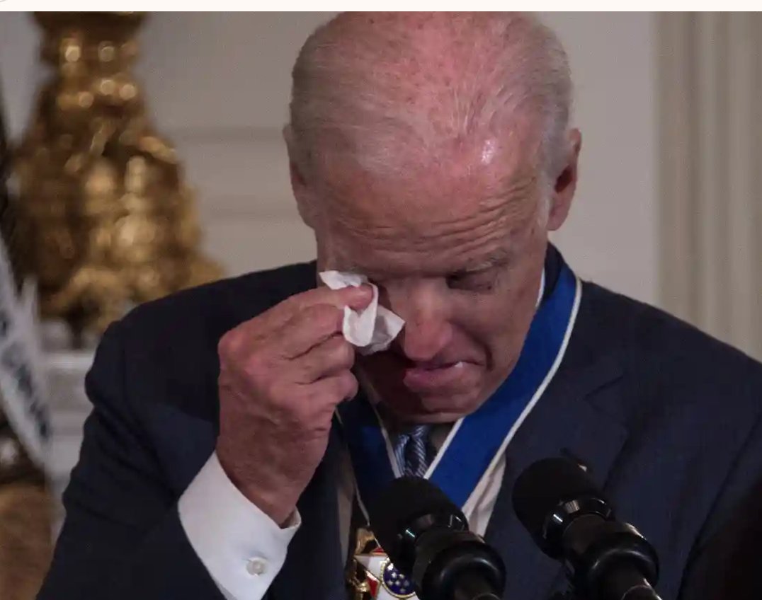 QUESTION: What is Joe crying about???