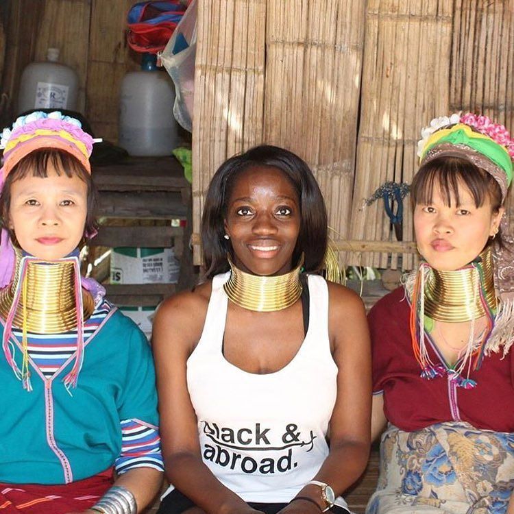 Embrace. #blackandabroad exploring #ChiangMai, Thailand. Tribal interactions are a must when traveling abroad. What are some of your most memorable interactions with the tribespeople of a particular region?